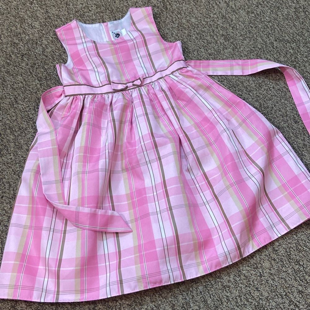 Good Lad Pink Plaid Girls Dress Size Approximately 8 / 10
